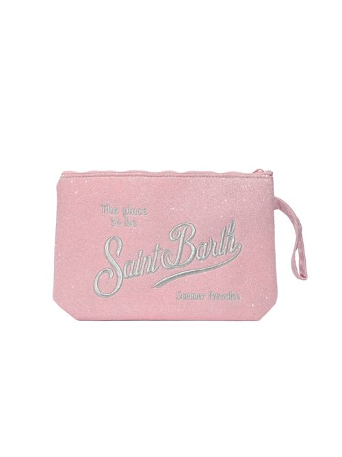 Pochette Aline Lurex in scuba effetto lurex Rosa Mc2 Saint Barth | ALI001803000L